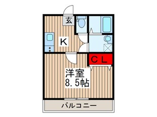 Ka-na maison愛宕の物件間取画像